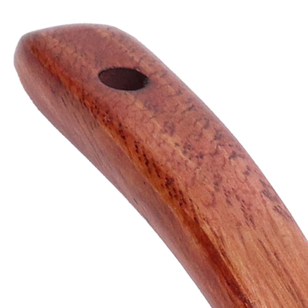 Smooth Burr-free Serving Ladle Solid Wood Cooking Spoon Not Scratch Cookware Soup Spoon  Home