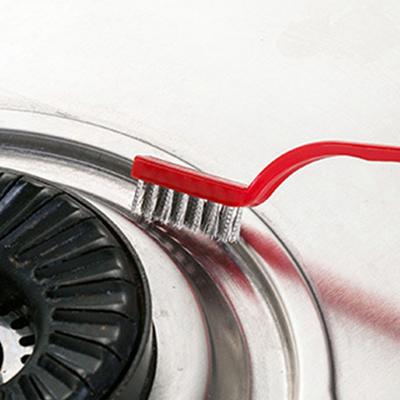 3-Piece Gas Stove Top Wire Brush, Household Multi-Purpose Kitchen Brush For Deep Cleaning Of Rust, Dirt And Paint Scrubs