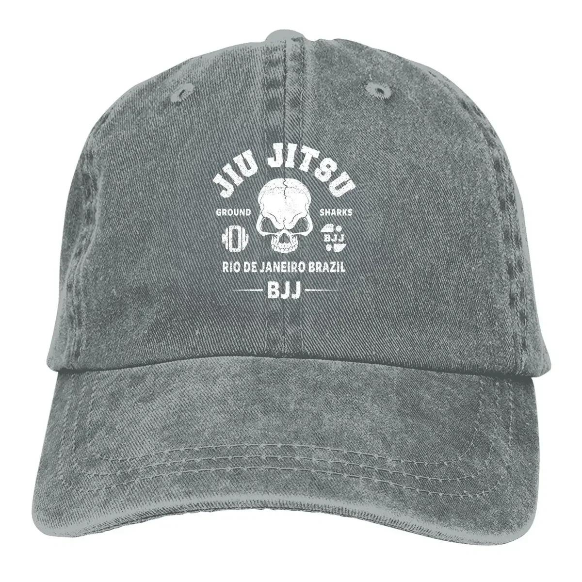 

Бейсболка Jiu Jitsu Ground Sharks Мужские Кепки Женские Козырек Защита Snapback Борцовские Кепки Adjustable