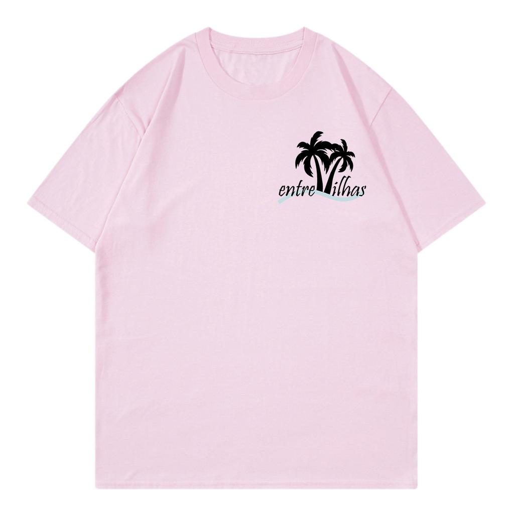 Unisex T-Shirt Lässiges Lockeres Oberteil Bequemes Rundhals-T-Shirt