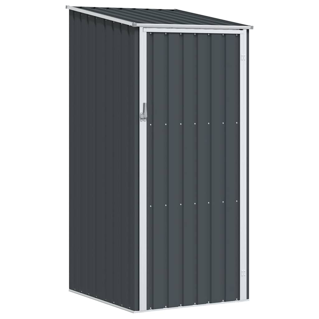 vidaXL Gerätehaus Anthrazit 87x98x159 cm Verzinkter Stahl