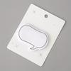10packs Random Pattern Sticky Notes, Simple Dialogue Box Series Small Fresh Note Notes, Office, Home Notes, Cute Stationery