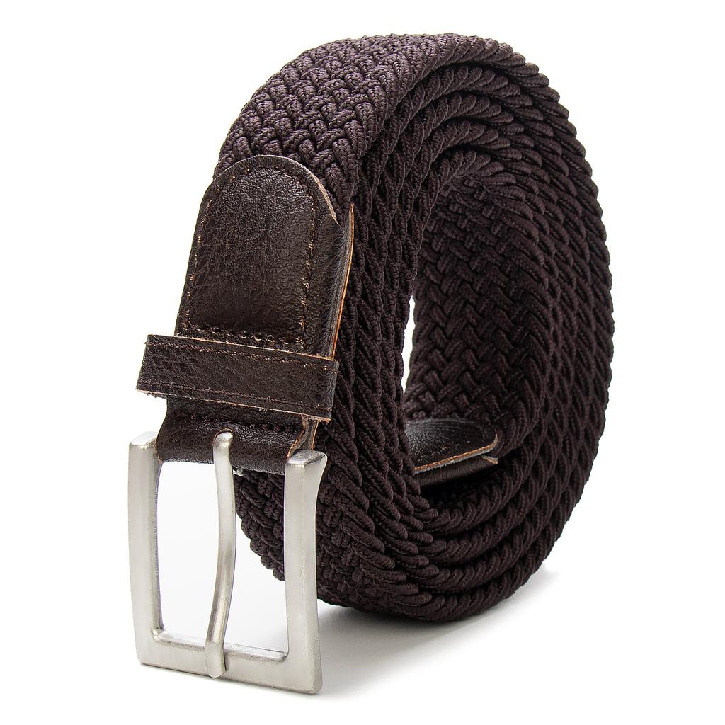 Cintura Cintura Elastica per Bambini Fibbia ad Ardiglione in Lega Cintura in Cotone Cintura da Uomo Uomo'S