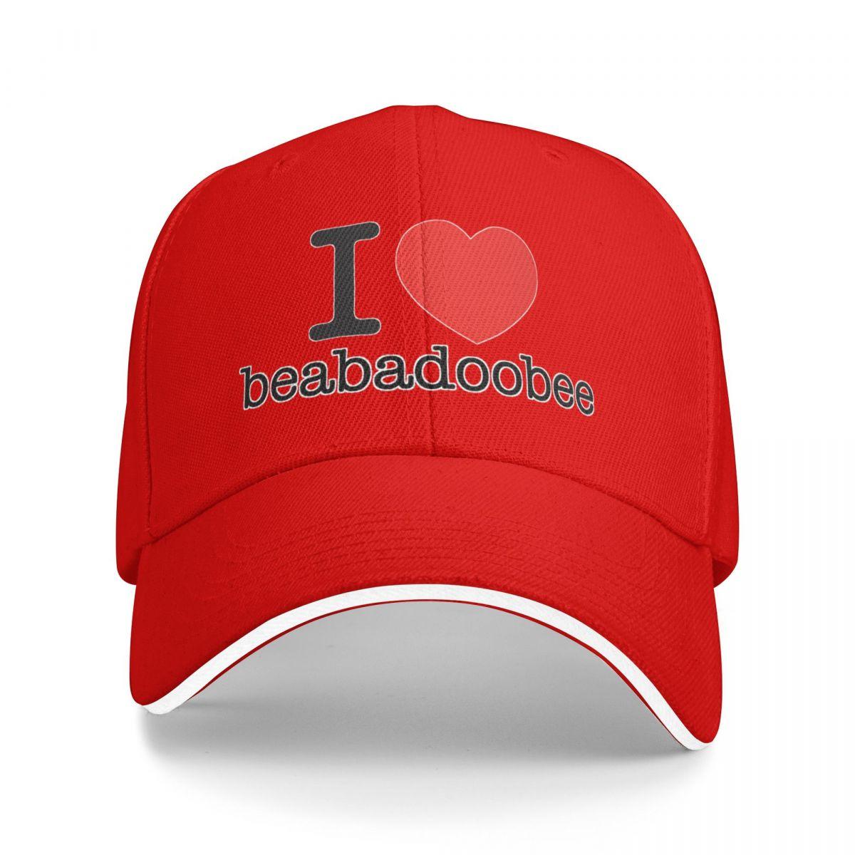 i heart beabadoobee Baseball Cap beach hat luxury woman cap custom Hat party  Womens Golf Wear Mens