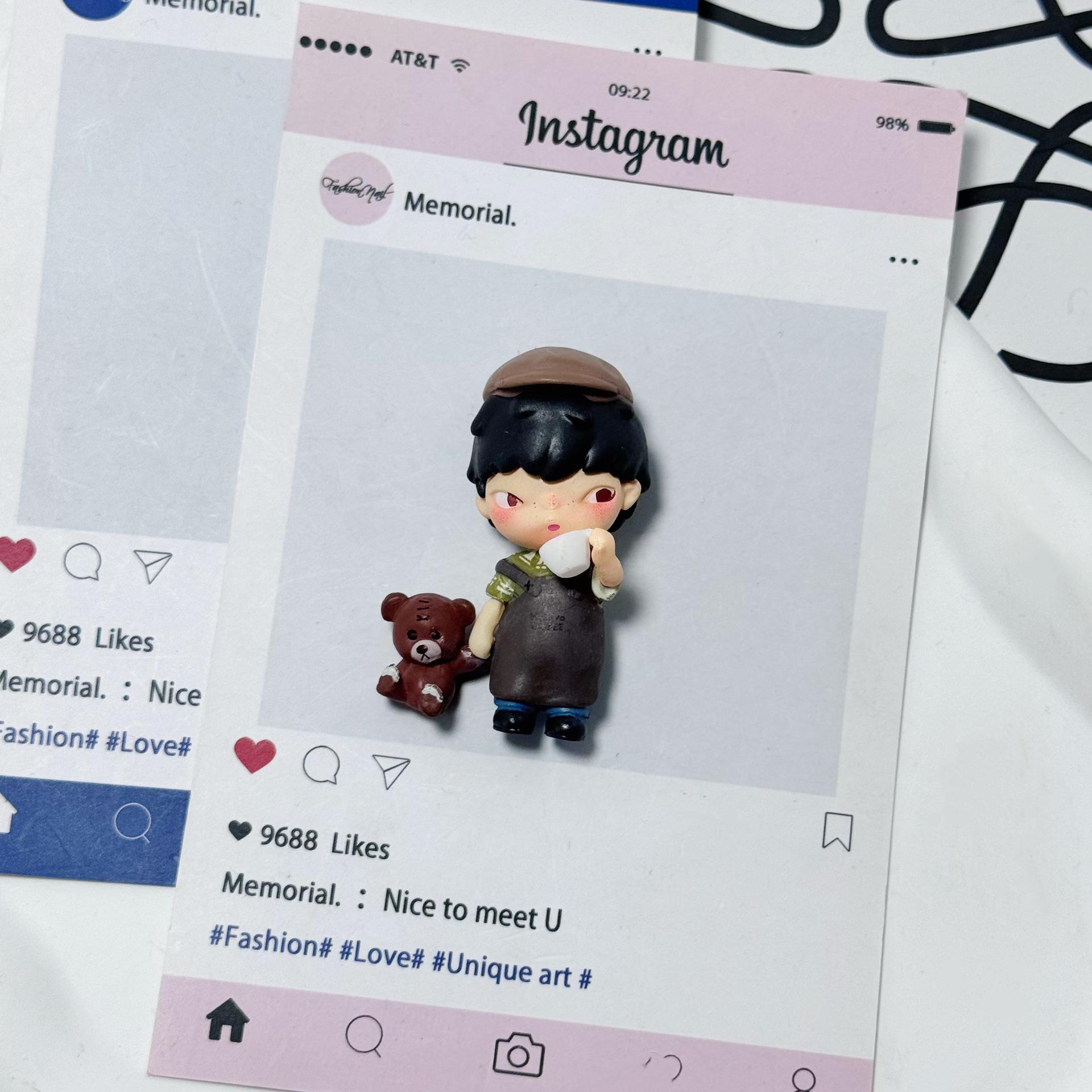 Сяо Е На заказ Кукла Мэн Ли DIY Аксессуары для слепых коробок, Украшения и Фигурки Подарки 3-4cm