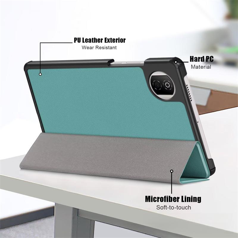 Tri-Fold Case for Huawei MatePad Mini 8.8 with Auto Wake Sleep Shockproof Leather Cover