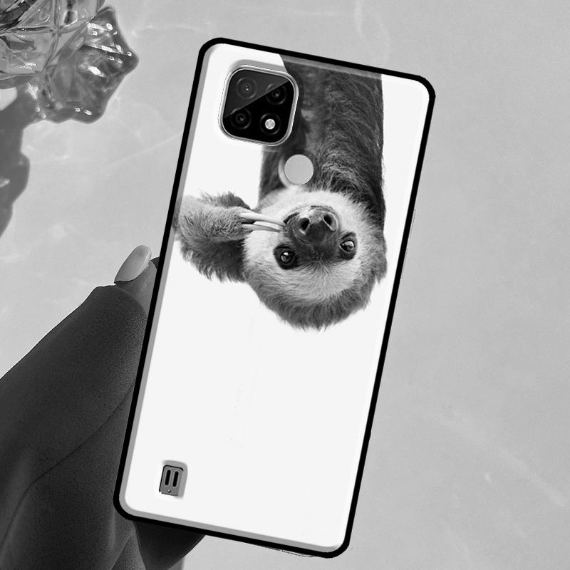 Sloth For Realme 14 Pro Plus 10 11 12 13 GT 6 6T 5 GT7 Pro C61 C55 C53 C51 C21Y C25S C67 C75 Case