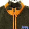 patagonia One-point logo two-tone color No sleeve Bore Best Kid's Used