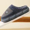 Large Size Thick Cotton Slippers for Men and Women In Winter, Thick Soled Indoor Warm Woolen Slippers for Home Use