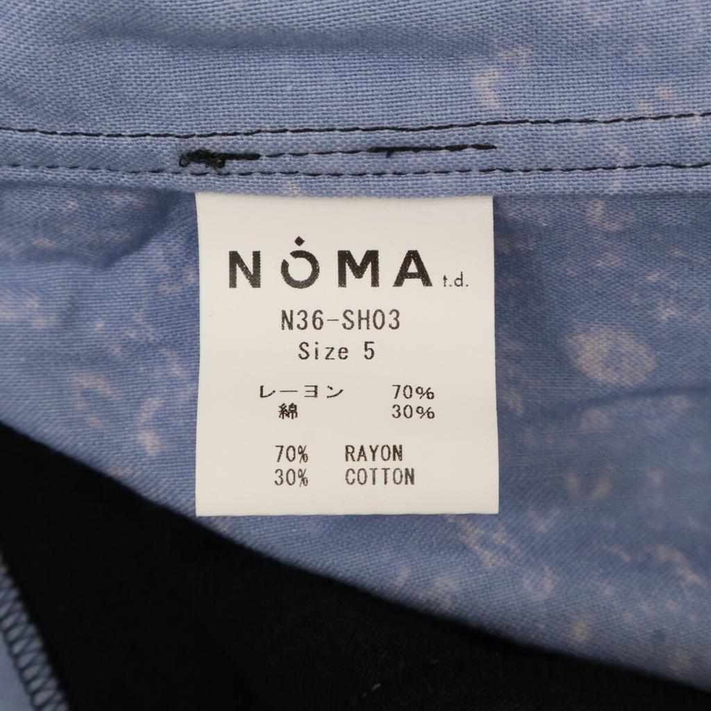 NOMA T.d. 23AW Multicolor Paisley Flannel Patchwork Shirt Tops 5 multicolorUsed