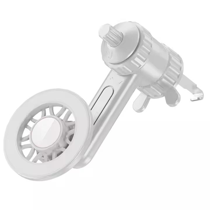 Car Air Vent Clip Magnetic Bracket Plastic Rotating Navigation Mobile Phone Holder Mount Magnetic Car Phone Holder Magnetic белый