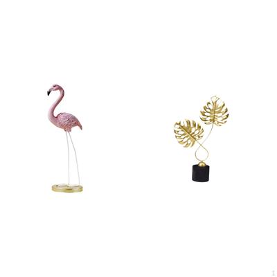 Flamingo Resin Sculpture Modern Art Figurine for Home Garden Desk Cabinet Indoor Outdoor Fireplace