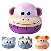 Timer Mechanical 60 Minute ABS Portable Cartoon Animal Timer for Kitchen