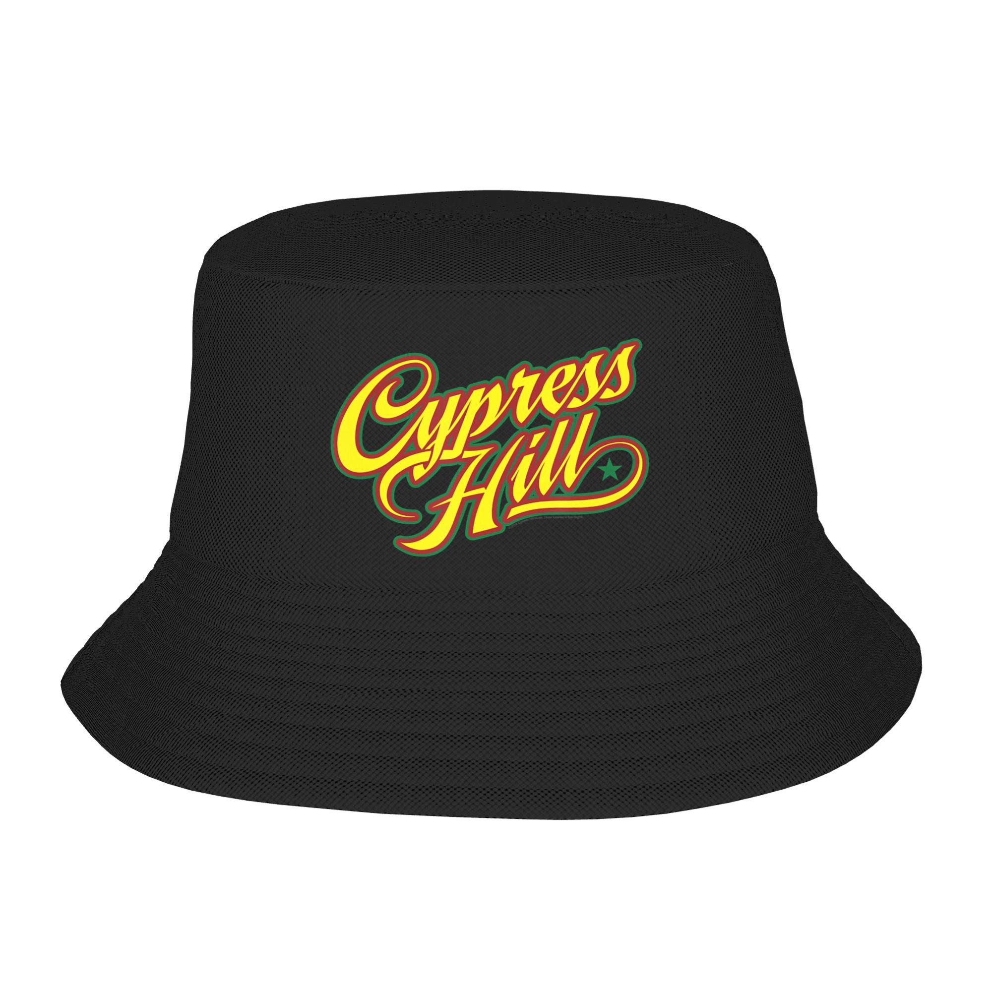 

Кепка-ведро Cypress Hill Black Sunday для женщин Рыбацкие шапки Классические пляжные дорожные кепки Личность Наружный узор Солнцезащитные шляпы One Size