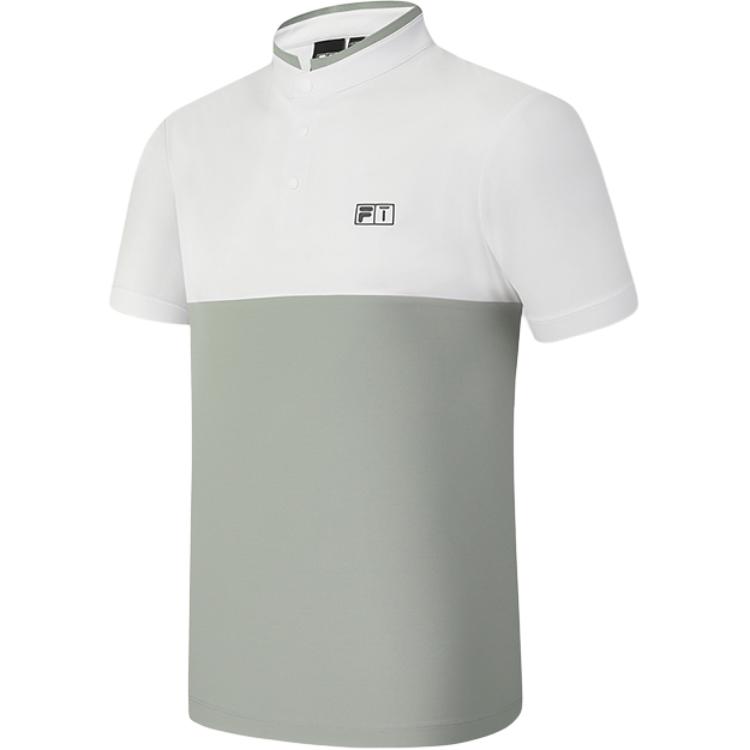 

Fila Футболка мужская с коротким рукавом Golf Series SS25, мягкая, удобная, приятная к коже, цвет нефритово-белый A11M525129F-WT,A11M525129FWT L