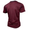 Top da uomo Henley Henley Maniche corte Cotone Girocollo Color block Traspirante T-shirt quotidiane Estate Vacanze primaverili Abbigliamento casual da uomo