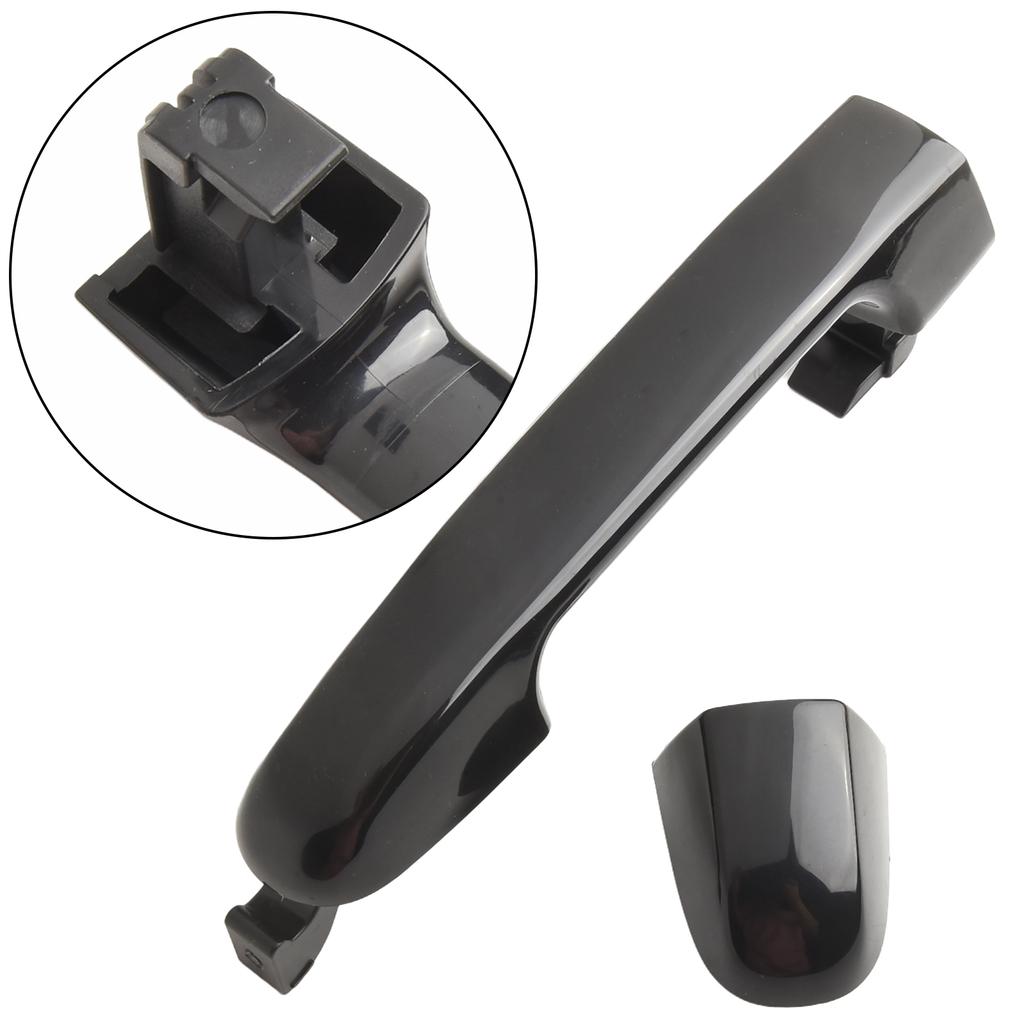 Car Exterior Door Handle Car Door Handle Rear Right 82652-1J000 ABS Plastic Auto Parts Black Exterior Door Handle