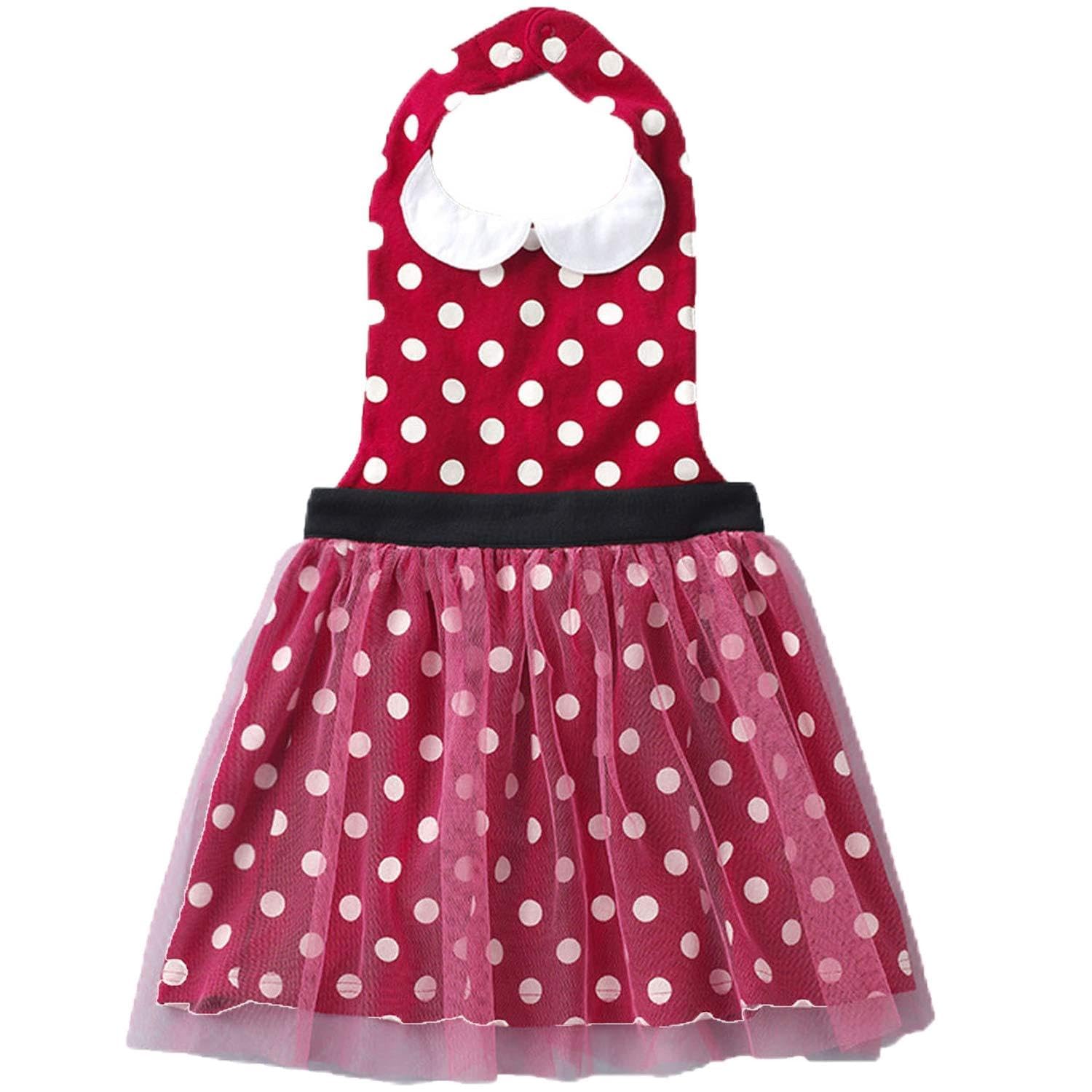 

Disney Kids Apron Dress Princess Cosplay Girls Minnie Mouse Size [Belle Maison] Children s 110-120