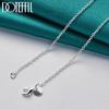 O-Chain Octagonal Necklace Gift 925 Sterling Silver Fashion Jewelry