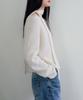 Noing Alpaca Muffler Knit (Ivory)