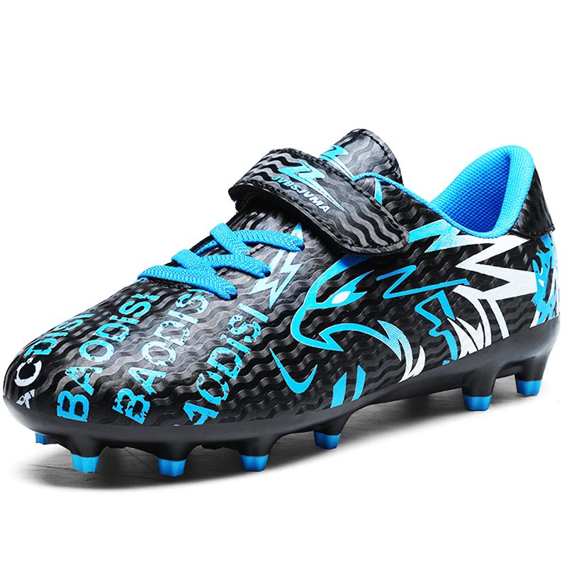 28-39 Kid's Football Boots Outdoor Children's Youth Football Shoes Boys Training Football Shoes