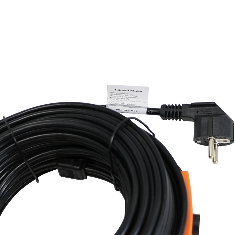 MINCO HEAT 1~49m 16w/m Pipe Anti-Freeze Protection Self-regulating Heating Cable with Mini Temperature Controller Warm Wire