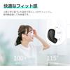 SLuB Wireless Single Ear Bluetooth Audio Quality Earbuds, Headset, 5.3, Hands-Free Calling, Ultra-Small, Built-in Microphone, High-Resolution (White)