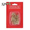 Holiday Tree Decoration Supplies 100 Pcs Christmas Ornament Hooks, Metal S-Shaped Hangers, S-shaped Hangers Hooks for Baubles Balls, Lanterns,