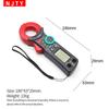 NJTY T-26C Digital Clamp Meter Professional Leakage Current Test 20mA~60A Leakage Detection Precision Current 0.01A Auto Range