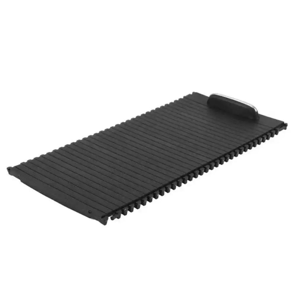 Black Center Console Roller Blind Cover For Mercedes C-Class C204 E-Class S212