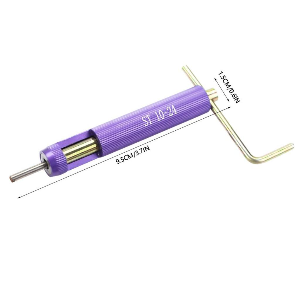 10-24UNC Helical Inserts Kit, Stainless Steel Thread Repair Inserts for Aluminum Metal with ST Tap and Tool, Fix Stripped Threads