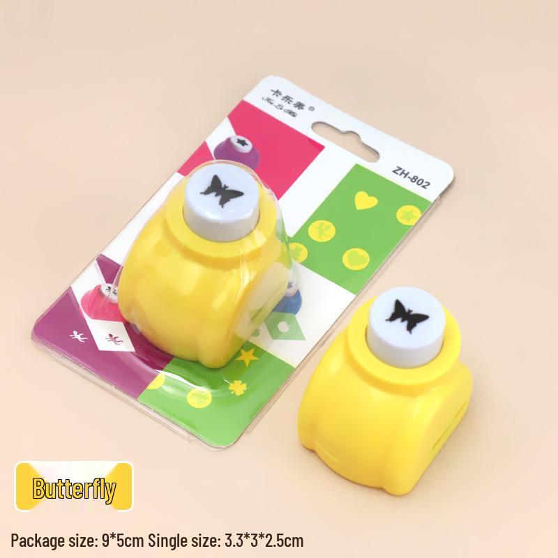 Novelty Puncher for DIY Photo Albums - Handmade Children's Embosser & Creative Student Stationery