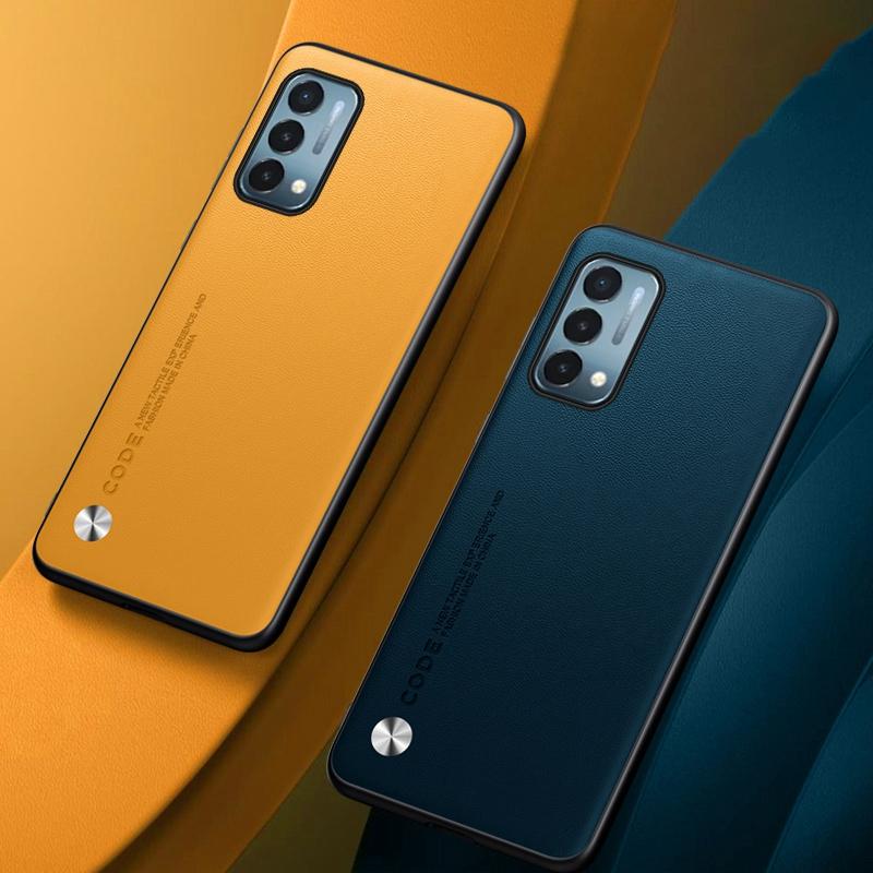 Luxury PU Leather Case For OnePlus Nord N200 Back Cover Silicone Shockproof Full Protection Phone Case For One Plus Nord N200 5G