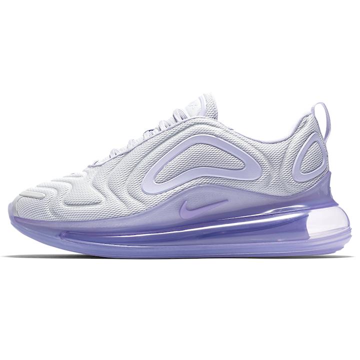 New Nike Air Max 720 Pure Platinum Oxygen Purple Women's AR9293-009