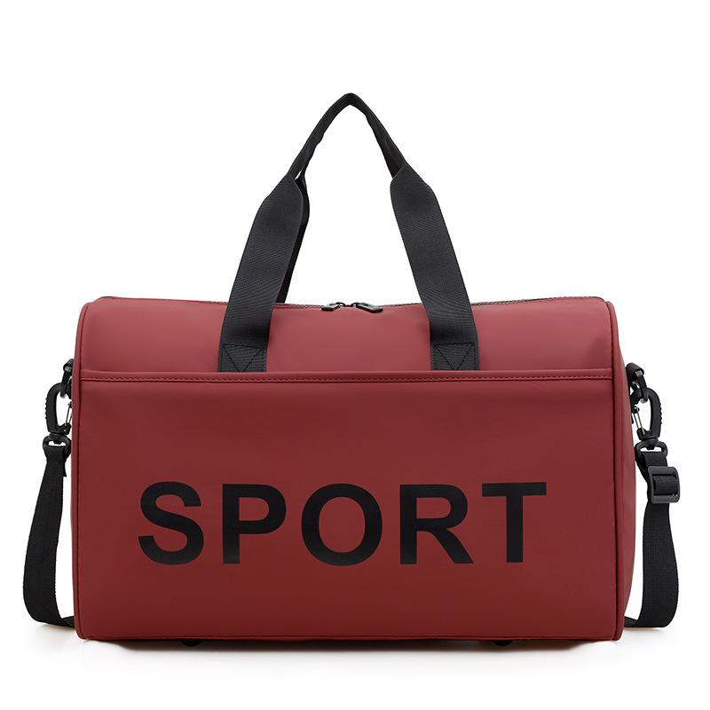 Bolsa de bagagem de mão de grande capacidade para viagens de negócios de curta distância para homens e mulheres, bolsa de armazenamento para viagem de saída, pode ser equipada com haste de tração