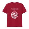 AXEGRINDER Skull Sword Print T Shirt Gothic Rock Punk Style Vintage Washed Unisex Graphic Slightly Versatile Designer Clothes