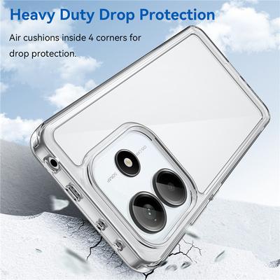 For Xiaomi Redmi Note 14 5G Case Redmi Note 14 Cover TPU Border Acrylic Backplane Protective Phone Cases Redmi Note 14 Pro Plus