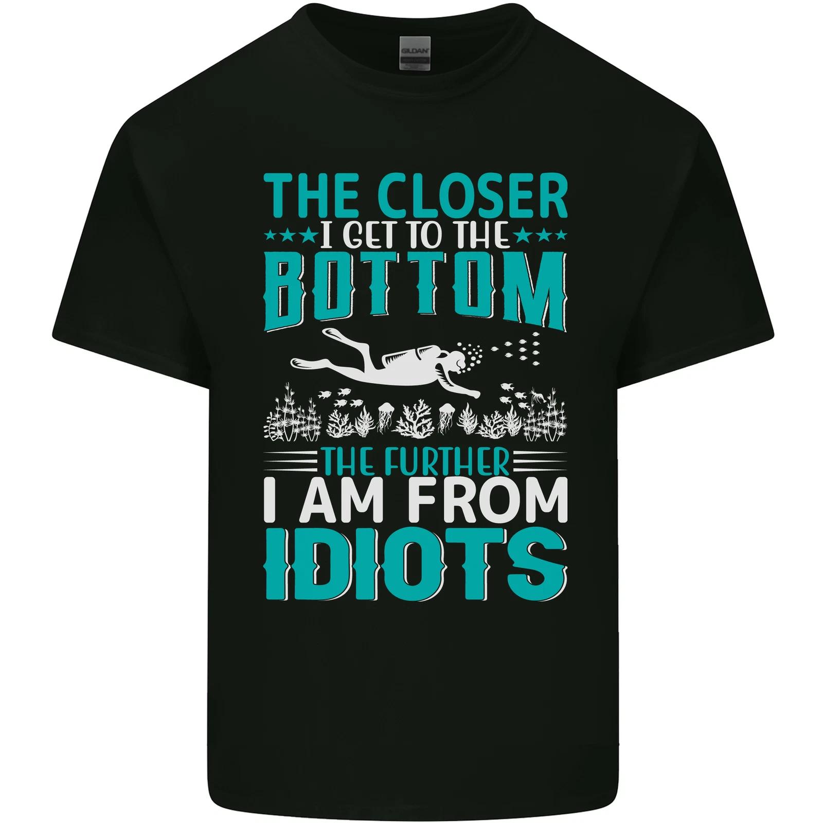 Idiots Funny Scuba Diving Diver Dive Kids T-Shirt Childrens 4XL