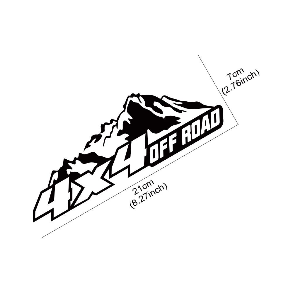 Car Sticker 4x4 Offroad Mountain Sticker For SUZUKI JIMNY Waterproof Vinyl Film Car Accessories PVC Auto Exterior Decoration