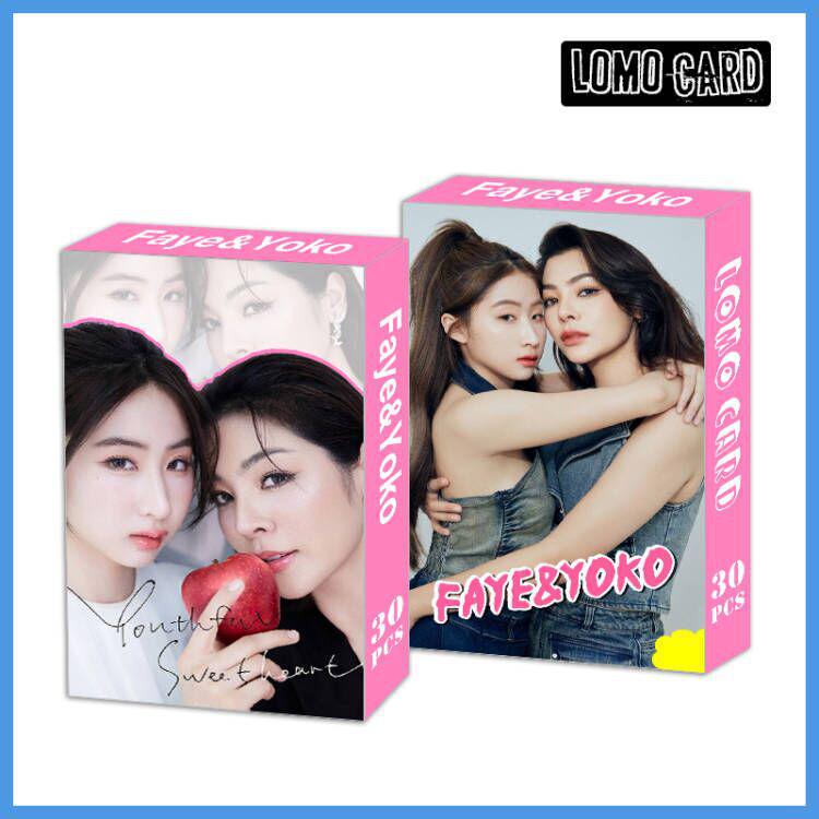 Thai Star Collectible Mini Cards: Faye & Yoko Exclusive 30 LOMO Photos