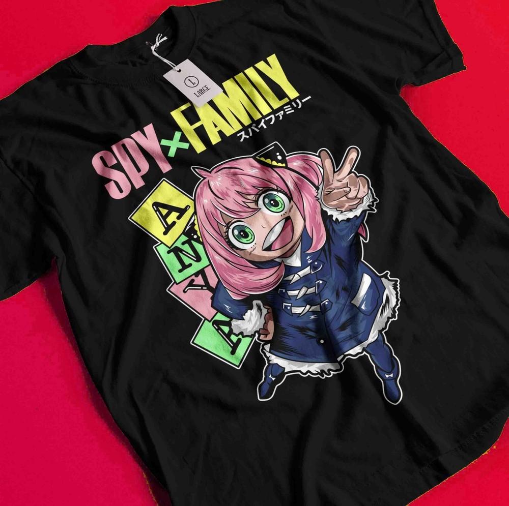 

Spy X Family T-Shirt Anya Tshirt Loid Yor Forger Shirt Bond Sylvia Tee Damian BB824 4XL