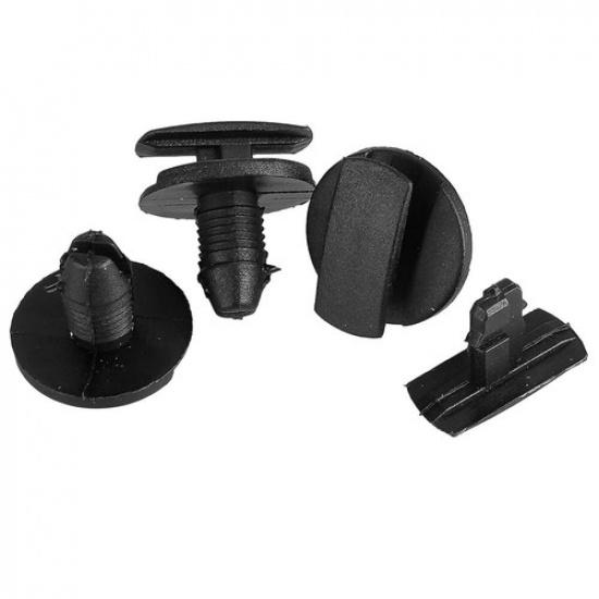 20Pcs Car Mud Shield Clip Retainer Fastener Rivet 1609267280 For Peugeot 206 307