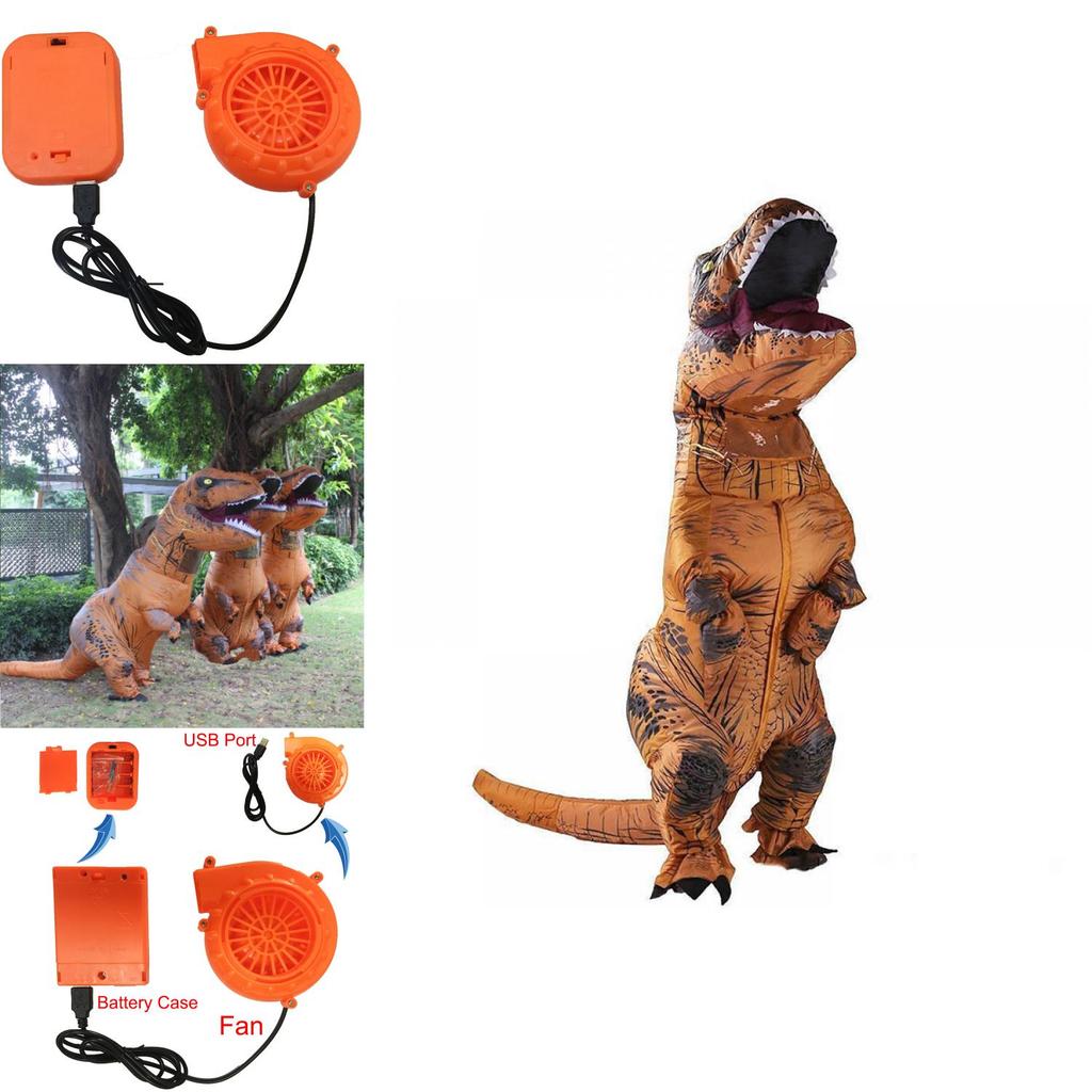 Fantastic Adult T-rex Inflatable Dinosaur Costume For Memorable Fancy Dress Parties
