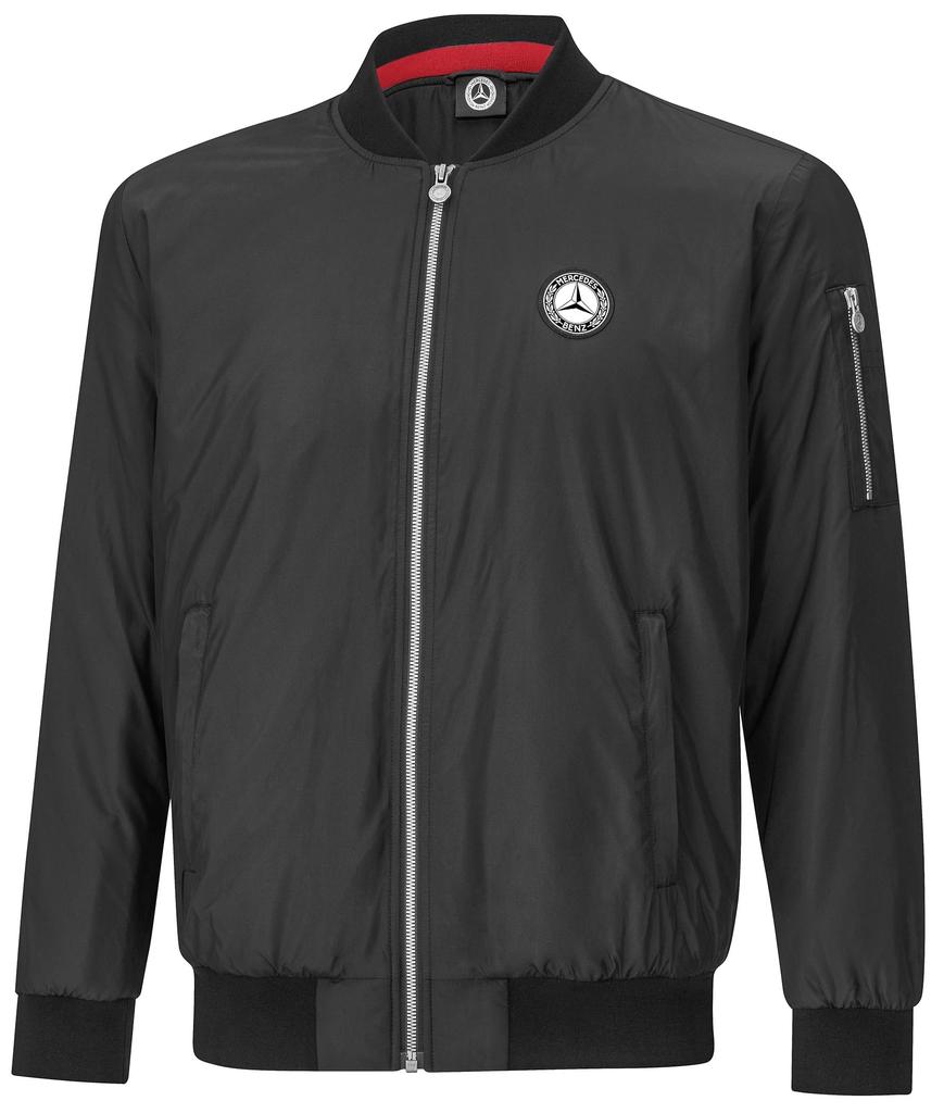 Collection Genuine Bomber Size XL Mercedes-Benz Men's Jacket, Black,