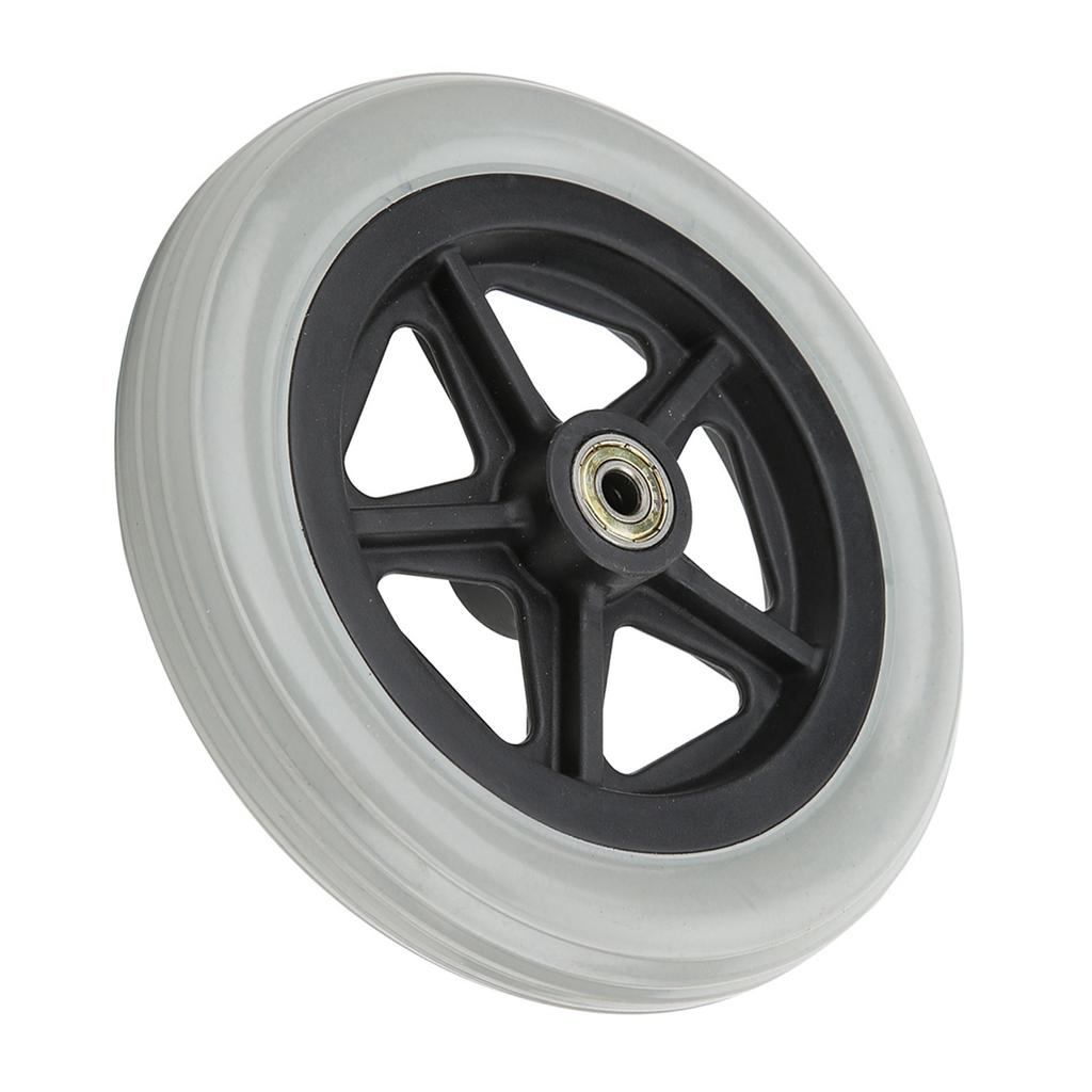 7 Inch Wheelchair Front Wheel Disabled Walk Chair Wheelchair Rubber Wheel