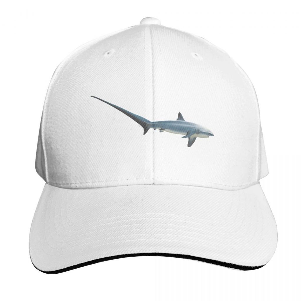 Thresher Shark Baseball Cap Streetwear Hip Hop Trendy Vintage Retro Embroidered Lightweight Packable
