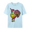 Chicken Unicorn Rainbow Rooster Unicorn Tshirts Male Top Tshirts Special Cotton Tops T Shirt Slim Fit Graphic T Shirts