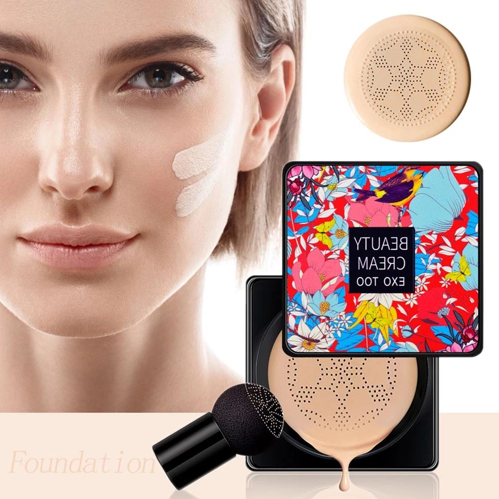 Testa a fungo Cuscino d'aria CC Cream Fondotinta idratante Fondotinta idratante naturale permeabile all'aria Trucco BB Cream Cosmetici coreani