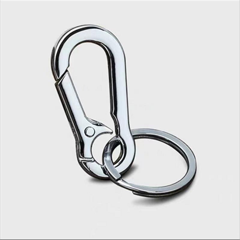 Men s Zinc Alloy Car Keychain Pendant: Creative, Simple, Generous Metal Waist Keyring.