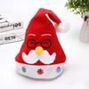 Christmas Hat Santa Hat Xmas Holiday Hat Unisex Golden Velvet Comfort Hats
